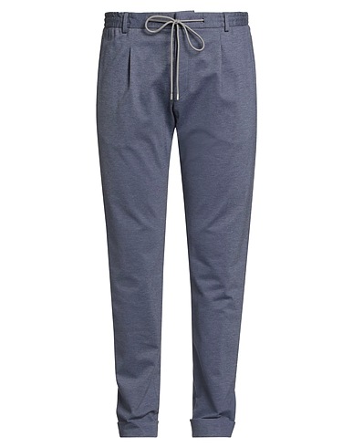 BALDESSARINI Casual trouser Slate blue 40% Viscose, 33% Polyamide, 21% Polyester, 6% Elastane