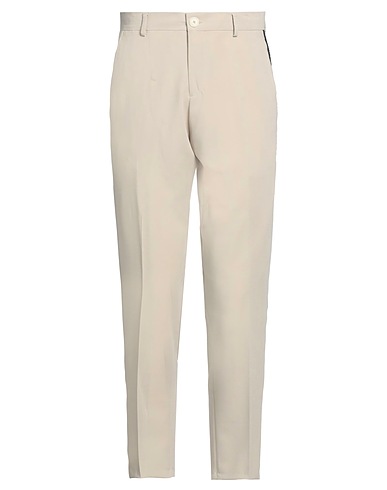 UNGARO Casual trouser Beige 55% Polyester, 39% Viscose, 6% Elastane