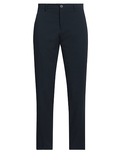 UNGARO Casual pants Midnight blue 55% Polyester, 39% Viscose, 6% Elastane