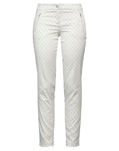 CAMBIO Casual trouser Light grey 67% Cotton, 29% Polyamide, 4% Elastane