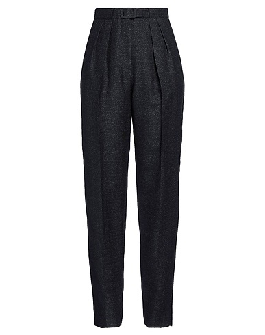 EMPORIO ARMANI Casual trouser Midnight blue 75% Viscose, 16% Wool, 9% Silk