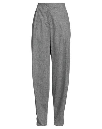 EMPORIO ARMANI Casual trouser Grey 90% Virgin Wool, 8% Cashmere, 2% Elastane