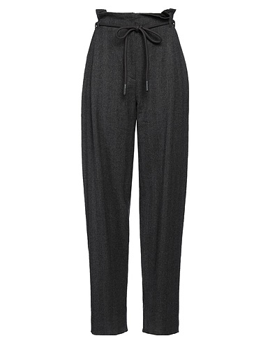 EMPORIO ARMANI パンツ チャコール バージンウール 100%