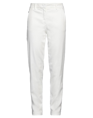 EMPORIO ARMANI Casual trouser White 64% Lyocell, 34% Cotton, 2% Elastane