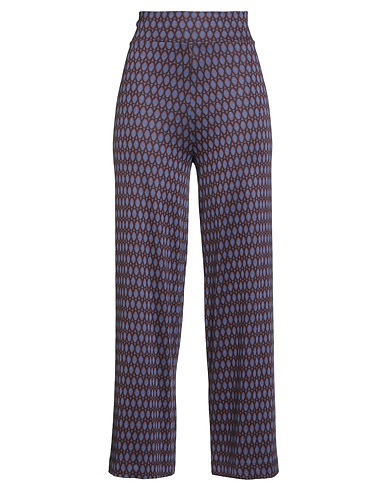 MARIA BELLENTANI Casual trouser Midnight blue 94% Viscose, 5% Polyester, 1% Elastane