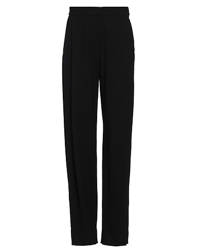 EMPORIO ARMANI Casual trouser Black 96% Virgin Wool, 4% Elastane