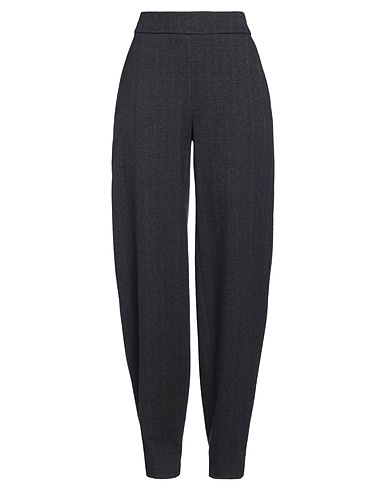 EMPORIO ARMANI Casual trouser Midnight blue 59% Polyester, 40% Cotton, 1% Elastane