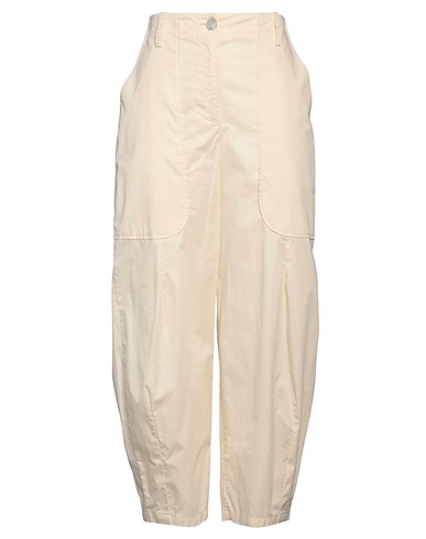 ALESSIA SANTI Casual pants Beige 100% Cotton