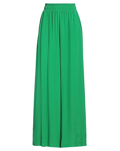 SUOLI Pantalone Verde chiaro 83% Acetato, 17% Seta