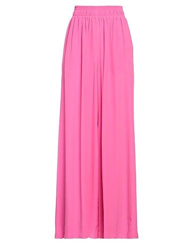 SUOLI Casual trouser Magenta 83% Acetate, 17% Silk