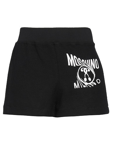 MOSCHINO Shorts & Bermuda Black 96% Cotton, 4% Elastane
