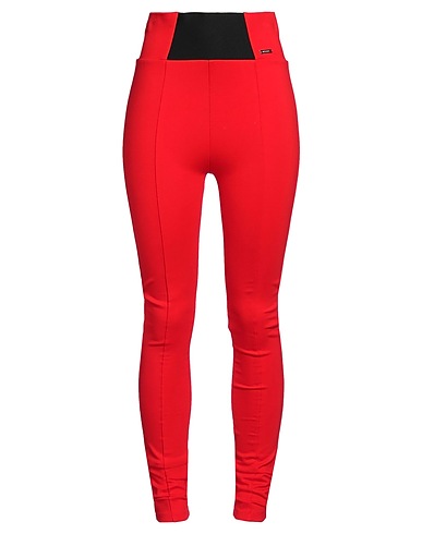 NO SECRETS Leggings Red 60% Viscose, 35% Polyamide, 5% Elastane