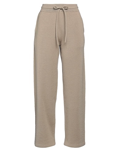 BURBERRY Casual trouser Khaki 95% Wool, 4% Polyamide, 1% Elastane, Viscose, Metallic Polyester