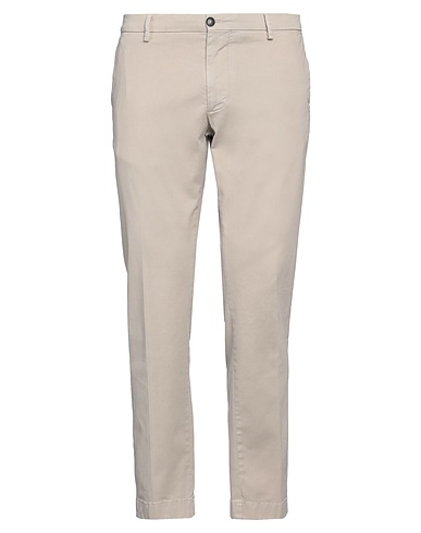 LIU •JO MAN Casual trouser Light grey 98% Cotton, 2% Elastane