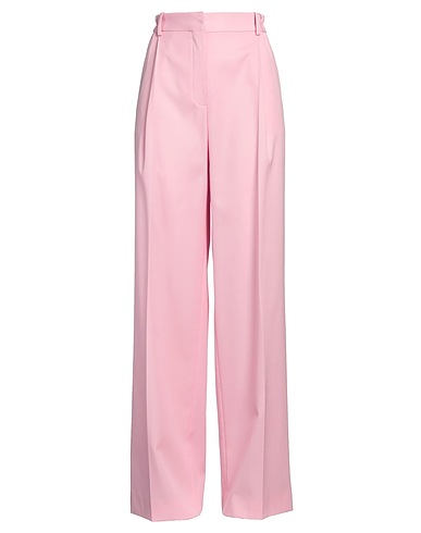 NINA RICCI Casual trouser Pink 100% Wool, Viscose