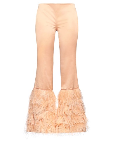 ANIYE BY Casual trouser 95% Polyester, 5% Elastane, Ostrich feathers, Polyamide