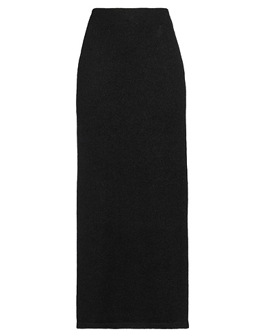 JW ANDERSON Midi skirt Black 58% Mohair wool, 36% Polyamide, 6% Wool