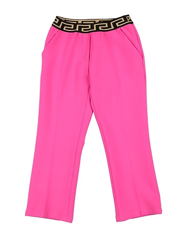 VERSACE YOUNG Casual trouser Magenta 63% Polyester, 27% Viscose, 7% Cotton, 3% Elastane, Polyamide