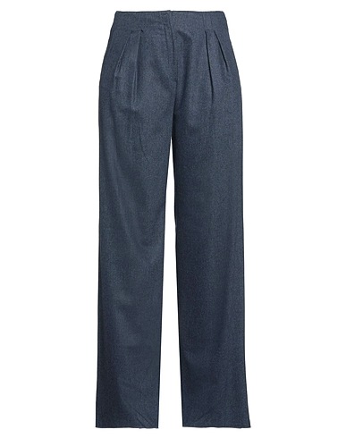 EMPORIO ARMANI Casual pants Navy 90% Virgin Wool, 8% Cashmere, 2% Elastane