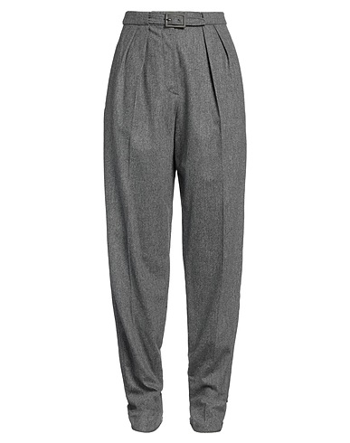 EMPORIO ARMANI Casual trouser Grey 90% Virgin Wool, 8% Cashmere, 2% Elastane