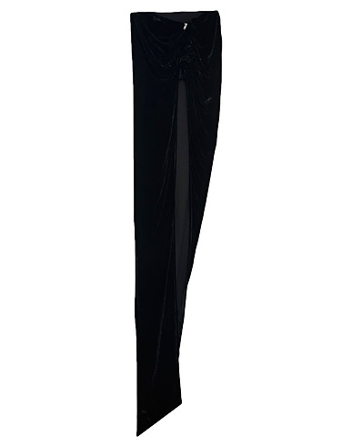 RICK OWENS Long skirt Black 100% Wool