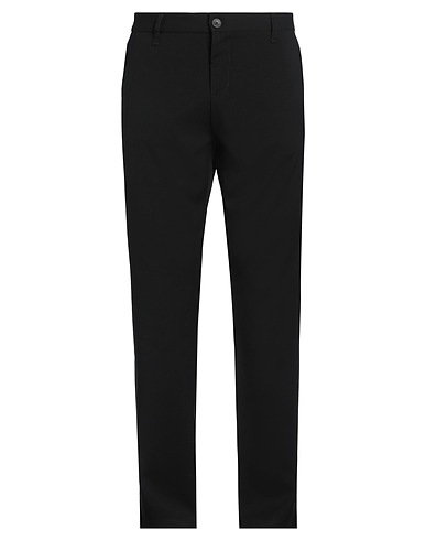 IMPERIAL Casual pants Black 63% Polyester, 34% Viscose, 3% Elastane