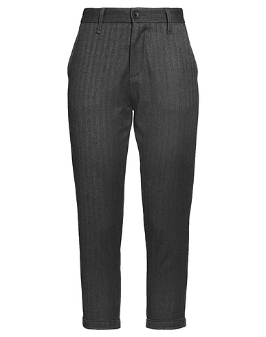IMPERIAL Casual trouser Charcoal 63% Polyester, 34% Viscose, 3% Elastane