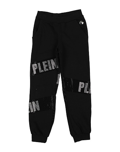 PHILIPP PLEIN Pantalón Negro 95% Algodón, 5% Elastán