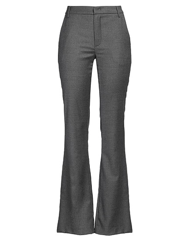 DONDUP Casual trouser Grey 99% Virgin Wool, 1% Elastane