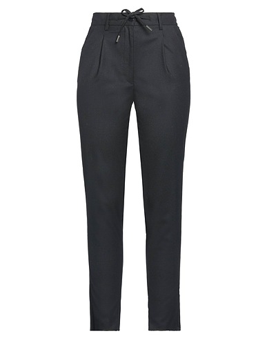 HERNO Casual trouser Black 54% Virgin Wool, 45% Polyester, 1% Elastane