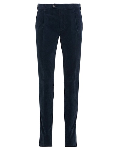 LARDINI Pantalone Blu notte 98% Cotone, 2% Elastan