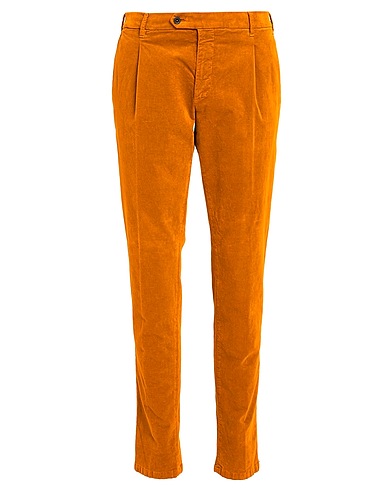 LARDINI Casual trouser Mandarin 98% Cotton, 2% Elastane