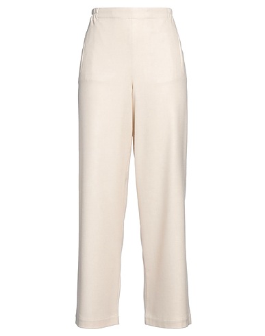 NIŪ Casual trouser Beige 34% Polyester, 33% Viscose, 32% Wool, 1% Elastane