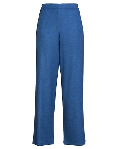 NIŪ Casual pants Slate blue 34% Polyester, 33% Viscose, 32% Wool, 1% Elastane