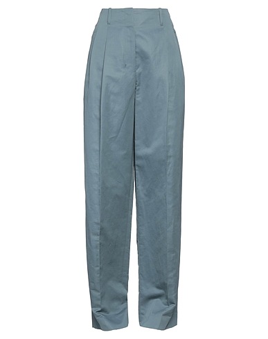 THE ROW Casual trouser Slate blue 52% Cotton, 48% Rayon, Horn