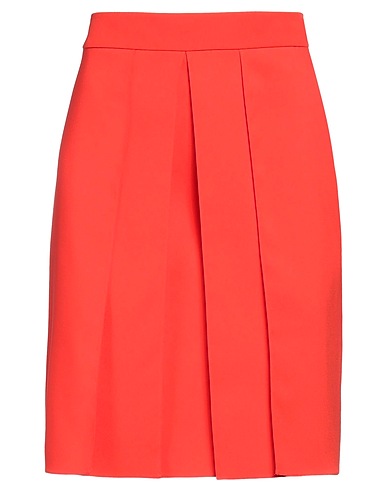 DSQUARED2 Mini skirt Tomato red 94% Polyester, 6% Elastane