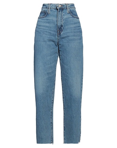 FRAME Denim trousers Blue 80% Recycled cotton, 20% Post-consumer recycled cotton