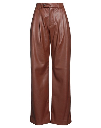 AMIRI Casual trouser Brown 57% Polyester, 43% Polyurethane