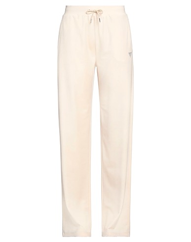 GUESS Casual pants Beige 95% Polyester, 5% Elastane