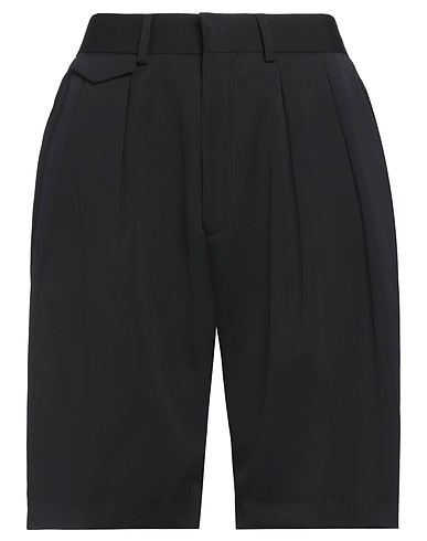 PAUL SMITH ショートパンツ＆バミューダパンツ ブラック ウール 100%