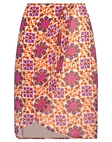 ESCADA Midi skirt Beige 100% Cotton