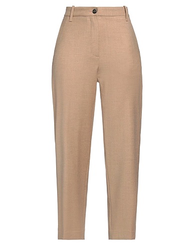 NINE IN THE MORNING Pantalone Beige 65% Lana, 15% Viscosa, 15% Poliestere, 5% Elastan