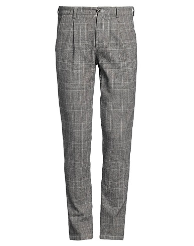 MANUEL RITZ Casual pants Black 81% Cotton, 18% Polyester, 1% Elastane
