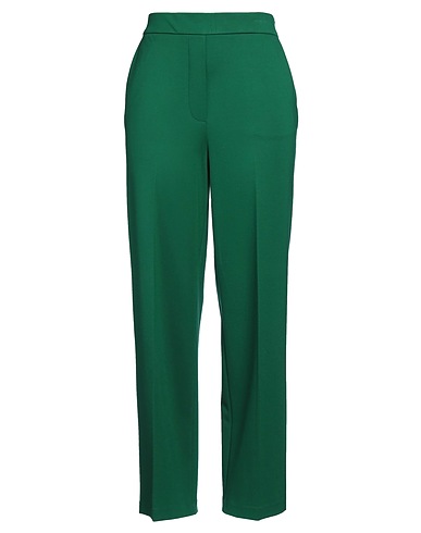 EMMA & GAIA Casual trouser Green 68% Viscose, 27% Polyamide, 5% Elastane