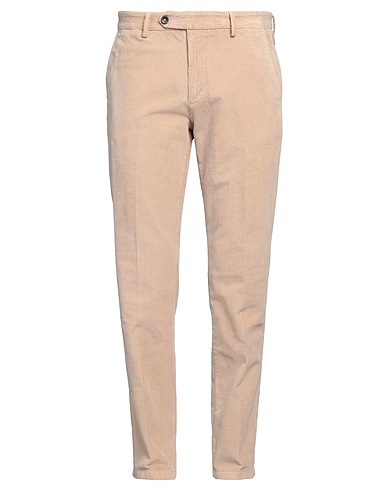 MANUEL RITZ Pantalone Beige 97% Cotone, 3% Elastan