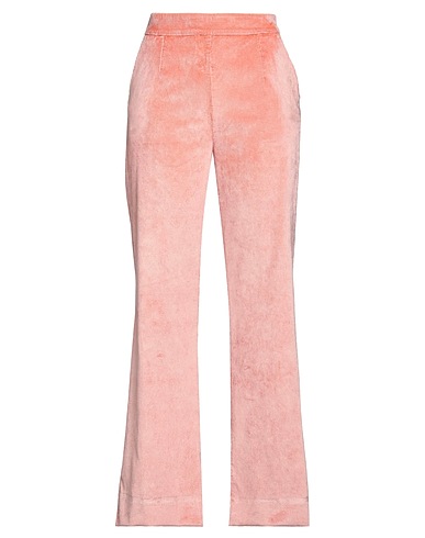ALESSIA SANTI Casual trouser Antique rose 54% Viscose, 24% Cotton, 20% Polyester, 2% Elastane, Silk