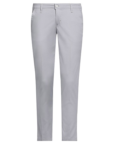 CHROY® Casual pants Light grey 98% Cotton, 2% Elastane