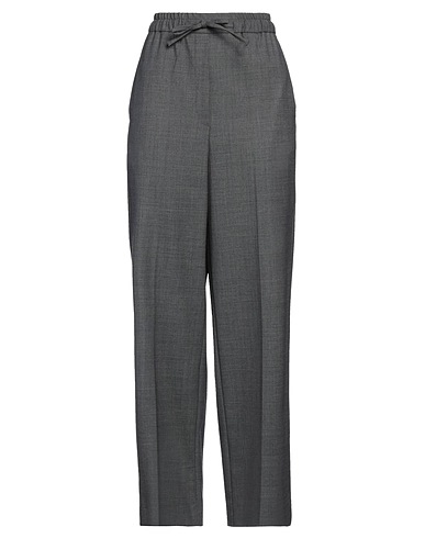 SANDRO Casual pants Grey 54% Wool, 41% Polyester, 5% Elastane