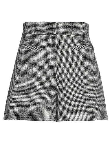 SANDRO Shorts & Bermuda Black 50% Wool, 21% Polyester, 16% Acrylic, 11% Polyamide, 2% Other Fibres