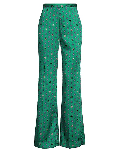 SANDRO Pantalone Verde smeraldo 100% Poliestere
